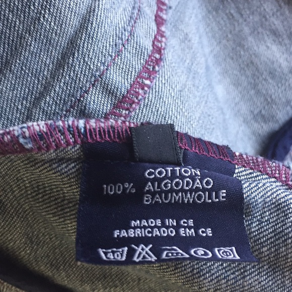 Sacage Double Breasted Embroidered Jean Jacket (M) - Picture 8 of 8